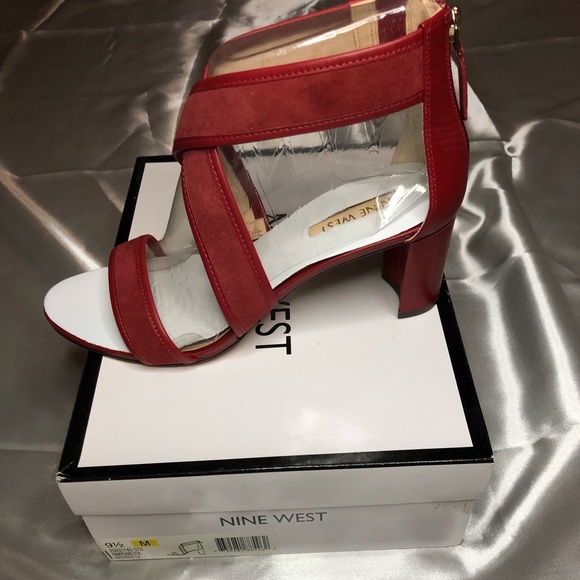 Nine West Red Heel (sandal) - Picture 2 of 4